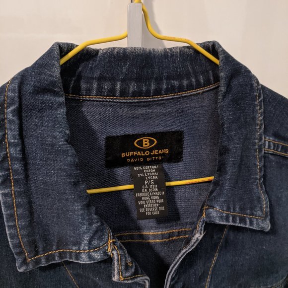 Buffalo 90s Shrunken Denim Jacket - Picture 7 of 12